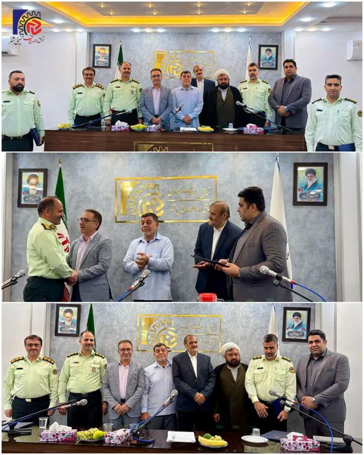 گرامیداشت هفته نیروی انتظامی در اتاق اصناف شهرستان خمینی‌شهر