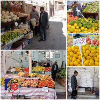 گشت مشترک بازرسی اتاق اصناف شهرستان خمینی شهر به همراه بازرس بسیج اصناف