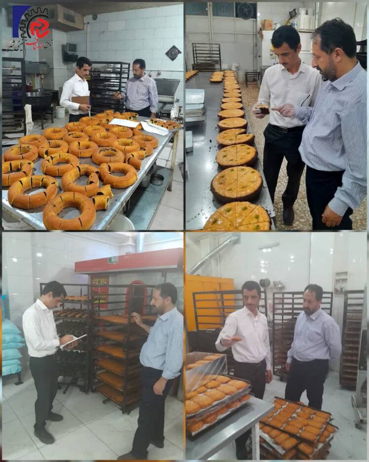 اجرای بازرسی ازواحدهای صنفی در رسته‌ قنادان توسط بازرسان اتحادیه قنادان شهرستان خمینی‌شهر