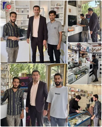 بازرسی صنف تلفن همراه در خمینی‌شهر با هدف مقابله با کالای قاچاق و فاقد رجیستر