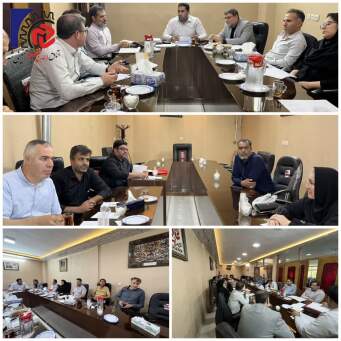 جلسه کمسیون اقتصادی اتاق اصناف شهرستان خمینی شهر در خصوص نرخنامه دوخت فرم مدارس