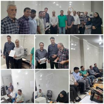 جلسه تحویل و تحول اتحادیه خرازی و پلاستیک