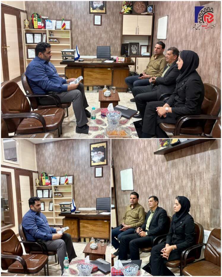 دومین نشست هیئت رئیسه اتاق اصناف خمینی‌شهر با نمایندگان بیمه پاسارگاد