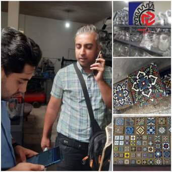 گشت مشترک بازرسی اتاق اصناف به همراه بازرس بسیج اصناف
